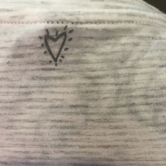 BETSEY Johnson Performance Tunic Length White & gray striped top/tunic - Picture 6 of 9